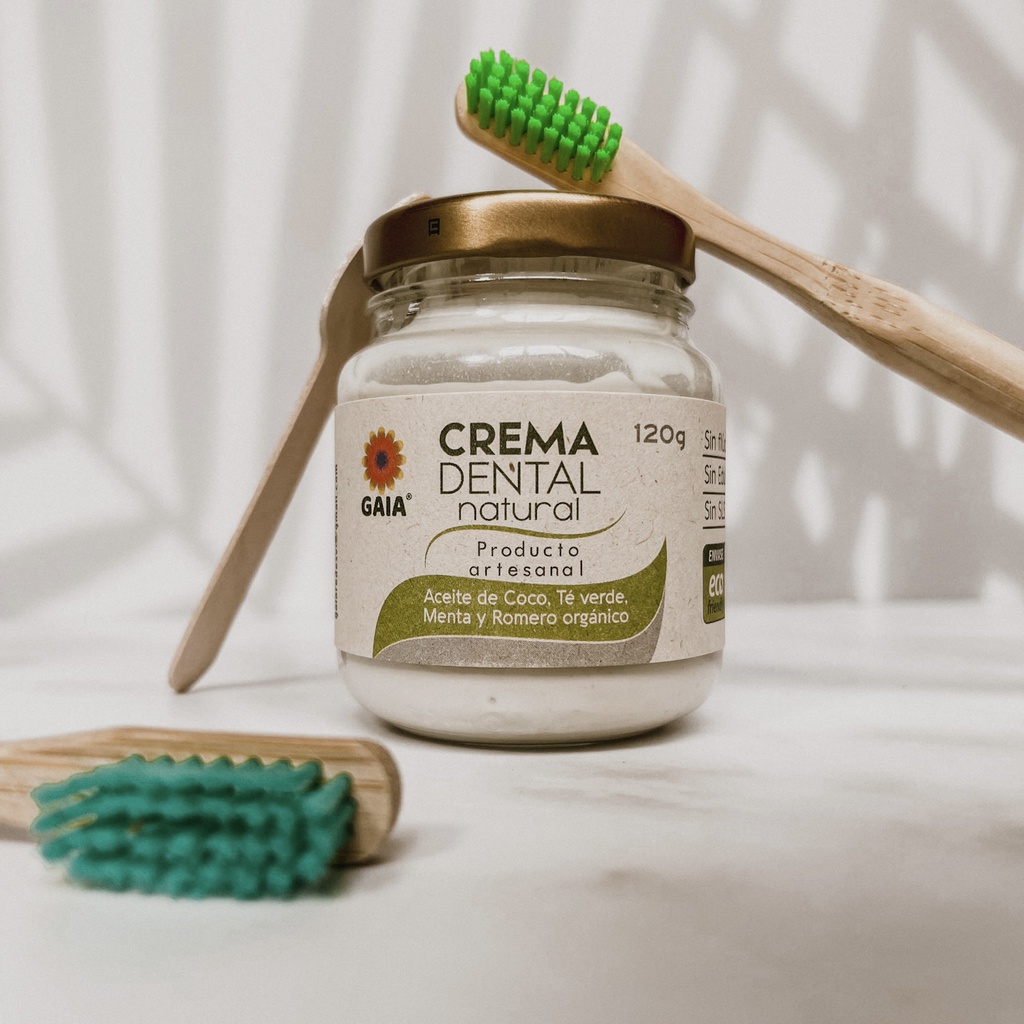 Crema dental natural